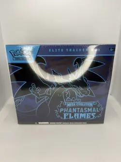 Pokemon x1 Phantasmal Flames (ME02) Elite Trainer Box ETB Factory Sealed In Hand - Image 1