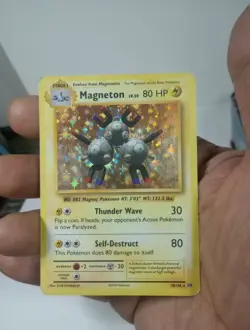 Pokemon TCG Magneton Base Set Holo Rare Card 2016 - Image 2