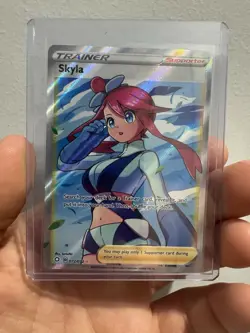 Pokemon Skyla - 072/072 - Ultra Rare - Shining Fates - Image 1