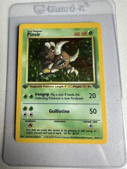 Pinsir 9/64 Holo Rare 1st Edition WOTC Vintage Pokemon - Image 1