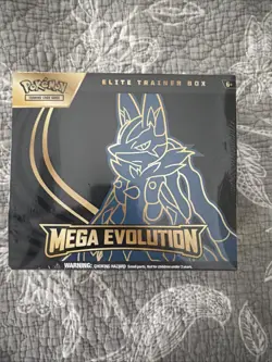 *Sealed Mega Evolution Elite Trainer Box Lucario ETB* Pokemon - Image 1