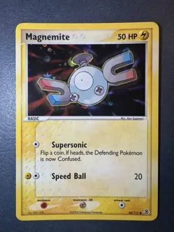 Pokemon TCG - Magnemite 68/112 - FireRed LeafGreen - Reverse Holo - Image 1