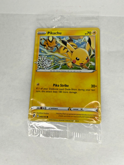 Pokemon TCG NM Pikachu - (Holiday Calendar) 049/195 STILL SEALED - Image 1