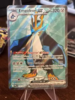 Pokemon TCG Empoleon ex 114/094 Phantasmal Flames Ultra Rare Full Art NM - Image 1