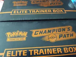 POKEMON TCG CHAMPION'S PATH FACTORY SEALED ELITE TRAINER BOX CHARIZARD - Image 2