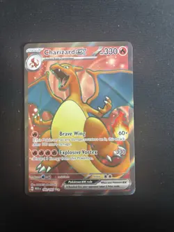 Pokemon 151 MEW EN Charizard Ex 183/165 Ultra Rare - Image 1