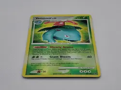 Venusaur - 20/132 Reverse Holo Rare Pokemon Secret Wonders 2007 LP - Image 2