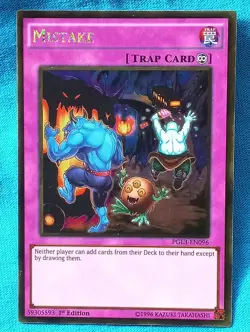 YuGiOh Cards - Mistake - PGL3-EN096 - Near Mint - Image 1