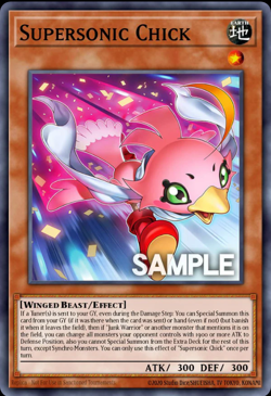 Crossroad Sonic Chick Yu-Gi-Oh! L5DD-ENY03 1st Common - Image 1