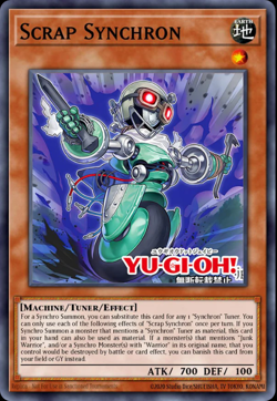 Scrap Synchron Yu-Gi-Oh! L5DD-ENY04 1st Ultra Rare - Image 1