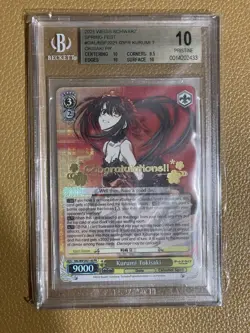 2021 Weiss Schwarz Springfest Kirumi Tokisaki PR - Image 1