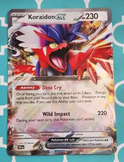 Koraidon EX SV1EN- JUMBO/OVERSIZED Promo Card- Pokemon - Image 1