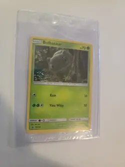 Bulbasaur SM198 Detecive Pikachu Holo Black Star Promo Pokemon Card *Sealed* - Image 1