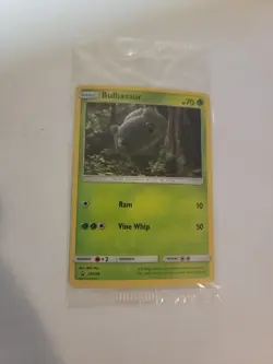 Bulbasaur SM198 Detecive Pikachu Holo Black Star Promo Pokemon Card *Sealed* - Image 2
