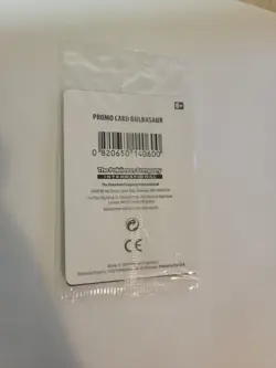 Bulbasaur SM198 Detecive Pikachu Holo Black Star Promo Pokemon Card *Sealed* - Image 3
