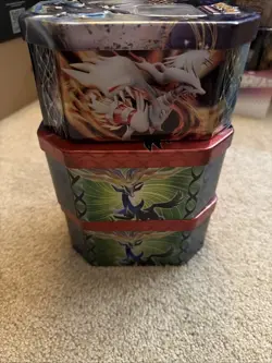 Pokemon TCG XY Sword Shield Scarlet Violet Mega Code Card Lot 1200+ Cards + Tins - Image 4