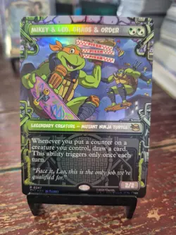 Mikey & Leo, Chaos & Order (Showcase) Teenage Mutant Ninja Turtles FOIL - Image 1