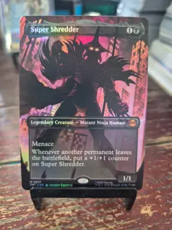 Super Shredder (Borderless) Teenage Mutant Ninja Turtles Foil Version Magic - Image 1
