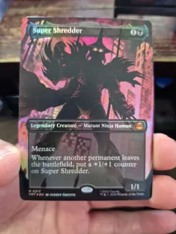 Super Shredder (Borderless) Teenage Mutant Ninja Turtles Foil Version Magic - Image 4