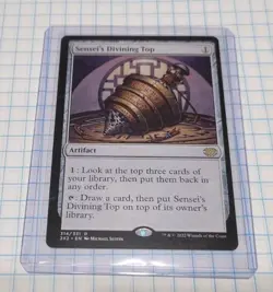 Sensei's Divining Top #314 Double Masters 2022 2X2 Magic MTG - Image 1
