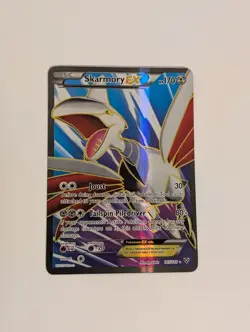Skarmory EX - 145/146 - Pokemon XY Base Set Full Art Ultra Rare Card LP - Image 1