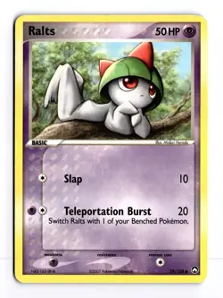 Ralts 59/108 EX Power Keepers Common Pokemon Moderate Play+ - Image 1