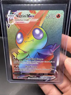 Victini VMAX (Secret) - SWSH05 Battle Styles 165/163 Secret Rare Pokemon - Image 1