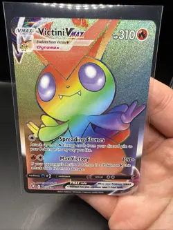 Victini VMAX (Secret) - SWSH05 Battle Styles 165/163 Secret Rare Pokemon - Image 2