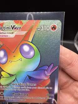 Victini VMAX (Secret) - SWSH05 Battle Styles 165/163 Secret Rare Pokemon - Image 4