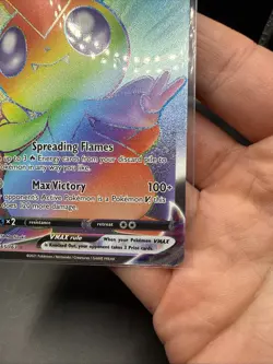 Victini VMAX (Secret) - SWSH05 Battle Styles 165/163 Secret Rare Pokemon - Image 5