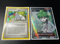 Wally's Training (Emerald 85/106 Reverse Holo) + Wally (XY107 FA) - Pokemon TCG - Image 1