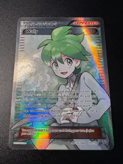 Wally's Training (Emerald 85/106 Reverse Holo) + Wally (XY107 FA) - Pokemon TCG - Image 4