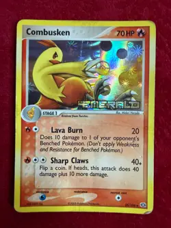 Pokemon TCG Combusken Reverse Holo 25/106, EX Emerald (DMG) - Image 1