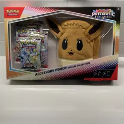 Pokemon Prismatic Evolutions Accessory Pouch Special Collection Sealed - Image 1