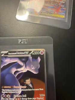 Pokemon TCG Team Rockets Mewtwo 281/217 SIR *MINT - Image 4