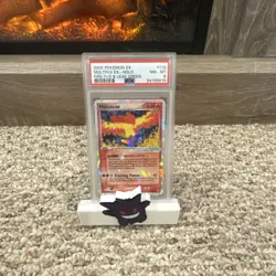 Pokemon TCG 2004 Moltres ex Secret Rare Holo FireRed & LeafGreen PSA 8 115/112 - Image 1