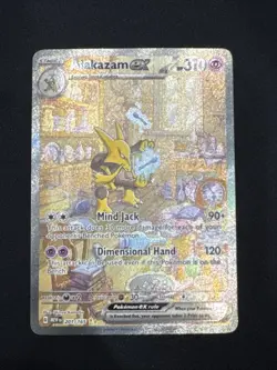 Alakazam ex 201/165 Pokemon Scarlet & Violet 151 SIR Mint!!! - Image 1