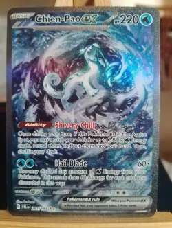 Pokemon TCG Chien-Pao ex 261/193 Paldea Evolved special illustration rare - Image 1