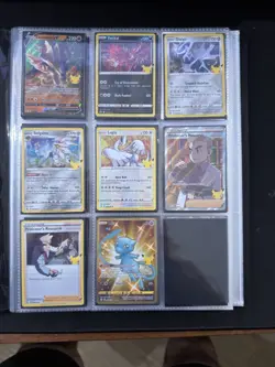 Pokemon Celebrations 25th Anniversary Complete Set 50/50, 2 promos & binder! - Image 4