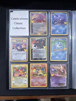 Pokemon Celebrations 25th Anniversary Complete Set 50/50, 2 promos & binder! - Image 5