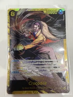 2026 One Piece The Azure Sea's Seven #OP14-120 Crocodile - Image 1