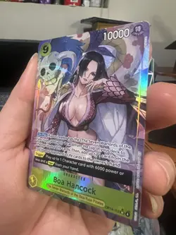 Bandai Boa Hancock OP14-112 Holo 10000 Character One Piece CCG - Image 4