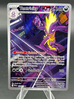 Pokemon TCG Toxtricity 103/94 Phantasmal Flames Illustration Rare Card - Image 1