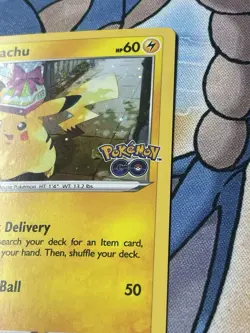 Pokemon TCG Pikachu Sword & Shield SWSH234 Holo Black Star Promo Card NM - Image 2