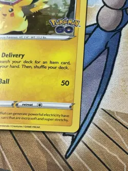 Pokemon TCG Pikachu Sword & Shield SWSH234 Holo Black Star Promo Card NM - Image 5