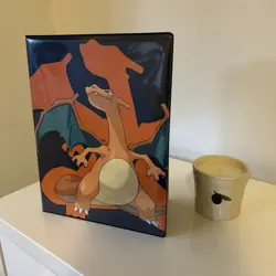 Pokemon Card Binder Collection. +35 Rares, Holos, V, EX. Well kept Lot-Near Mint - Image 1