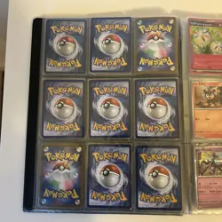 Pokemon Card Binder Collection. +35 Rares, Holos, V, EX. Well kept Lot-Near Mint - Image 5