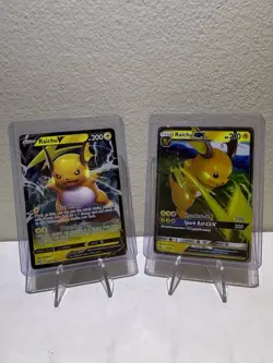Pokemon TCG Raichu V/Gx 2 Card Lot - Image 1