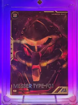 Gundam Arsenal Base FQ06-008 P MESSER F01 Type Parallel Card Hathaway's Flash - Image 1