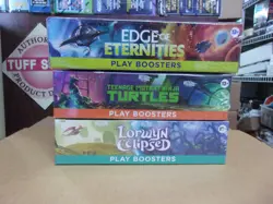 MTG TEENAGE TURTLES + LORWYN + EDGE ETERNITIES PLAY SEALED BOOSTER BOXES - Image 1